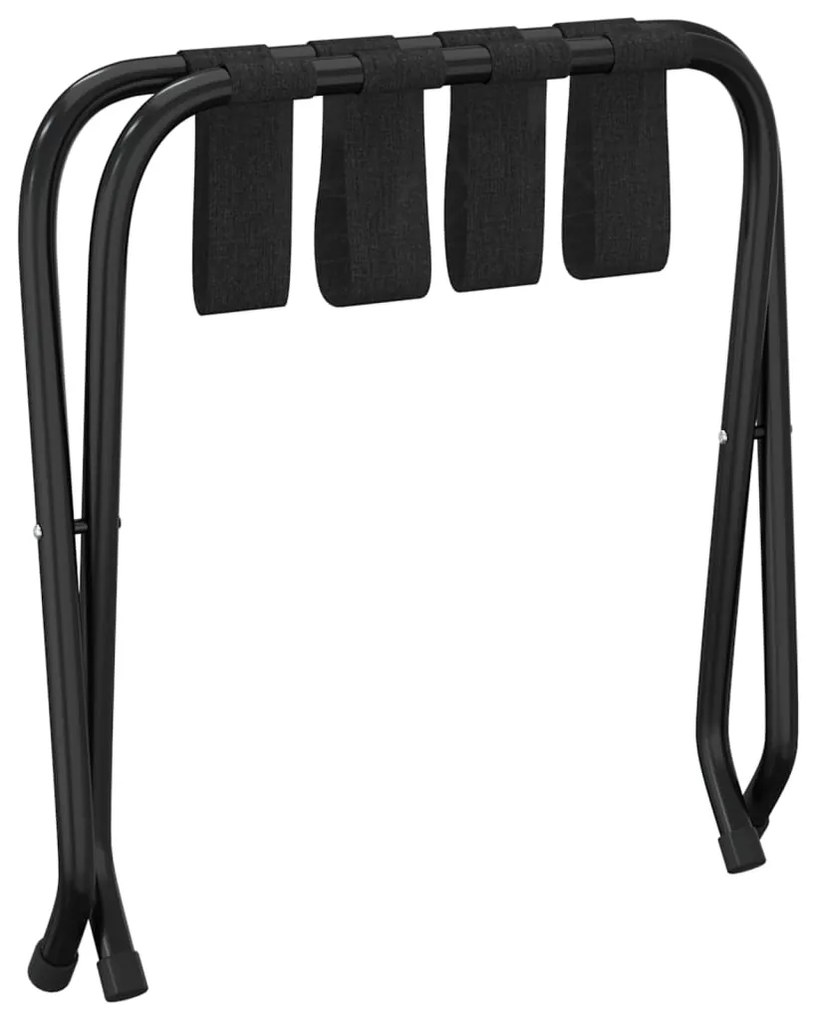 Suporte de bagagem 56x40x49 cm preto