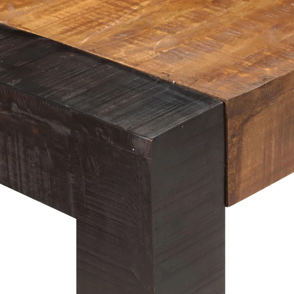 Mesa de jantar 160x80x76 cm madeira mangueira maciça