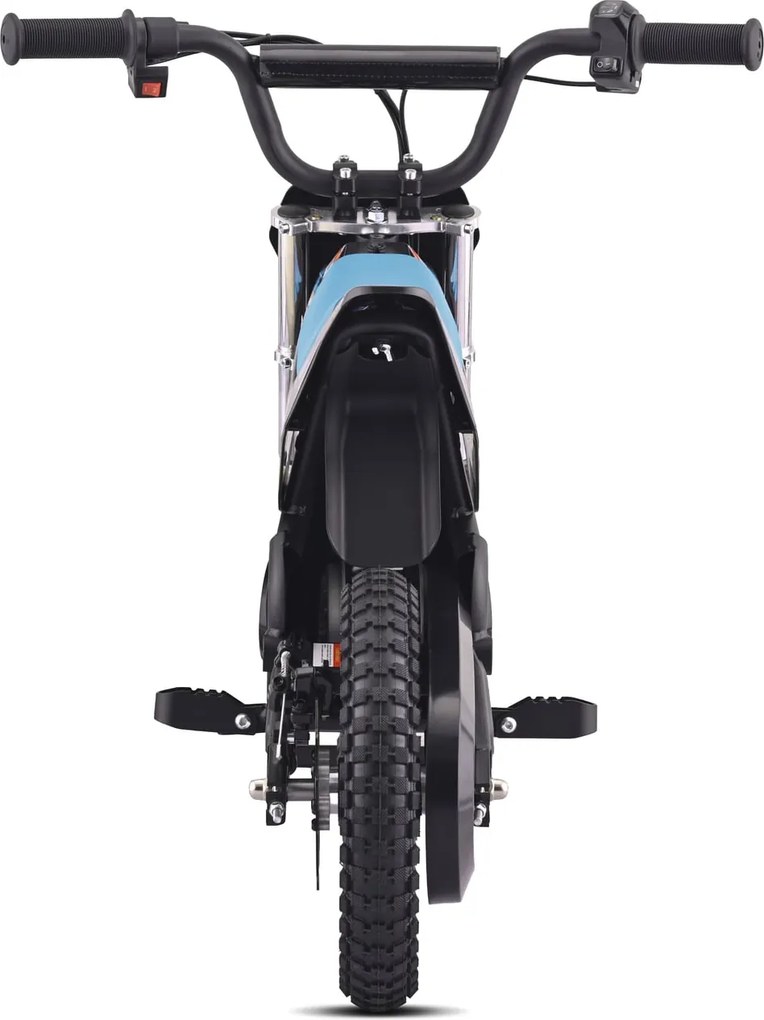 Mota elétrica para crianças ROOKIE 24 V (12"), bateria de lítio, motor sem escovas de 250 W, travão de disco Azul
