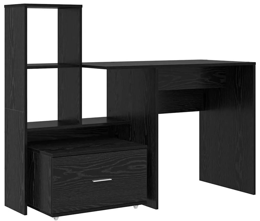 Mesa Carvalho preto 131.5 x 50 x 106.5 cm Madeira processada