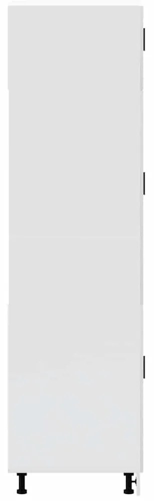 Armário de cozinha Porto derivados de madeira branco brilhante