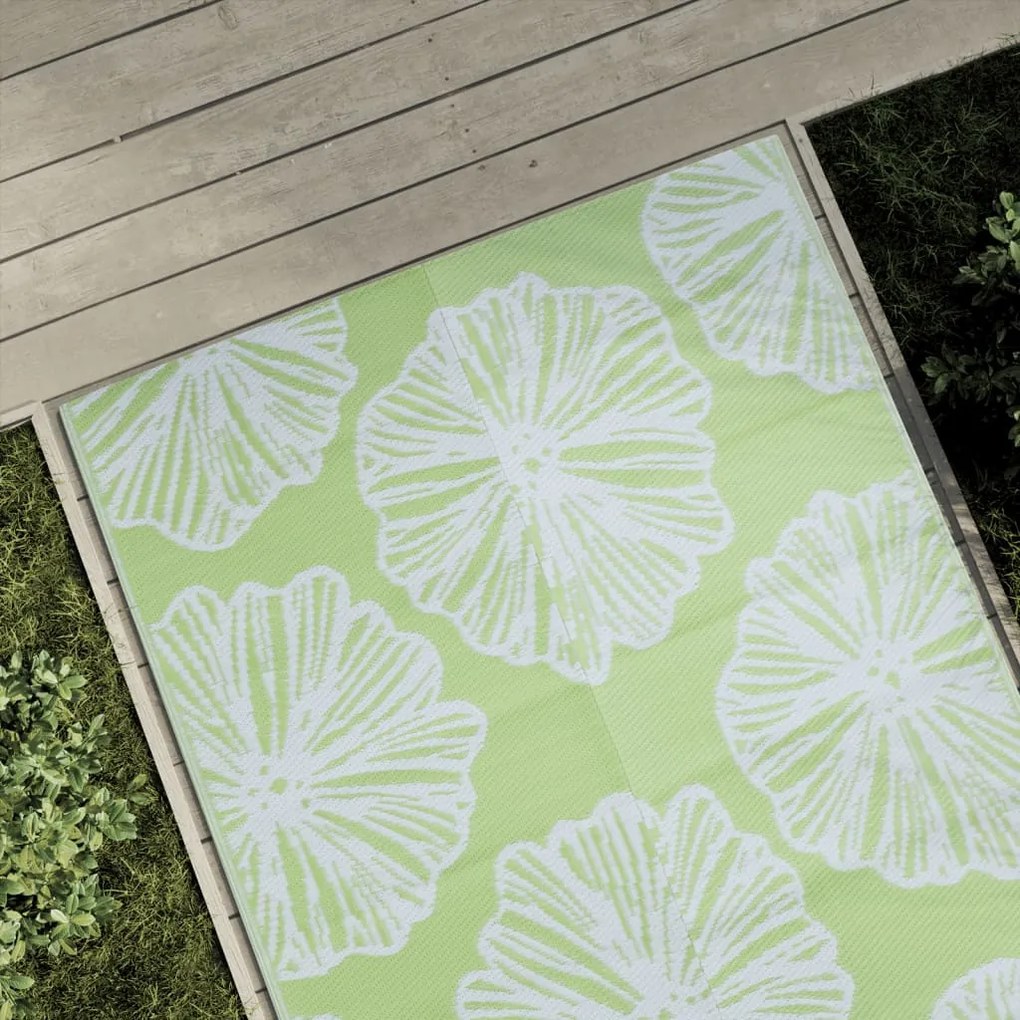 Tapete de exterior 120x180 cm ARAKIL PP Verde