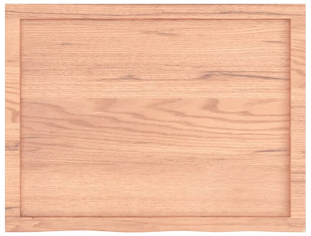 Prateleira de parede 80x60x(2-4) cm carvalho tratado castanho