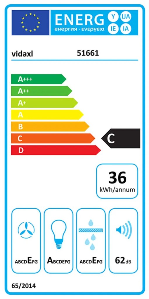 Exaustor com Luzes LED em Inox e Vidro Temperado - Prateado - 60cm - D