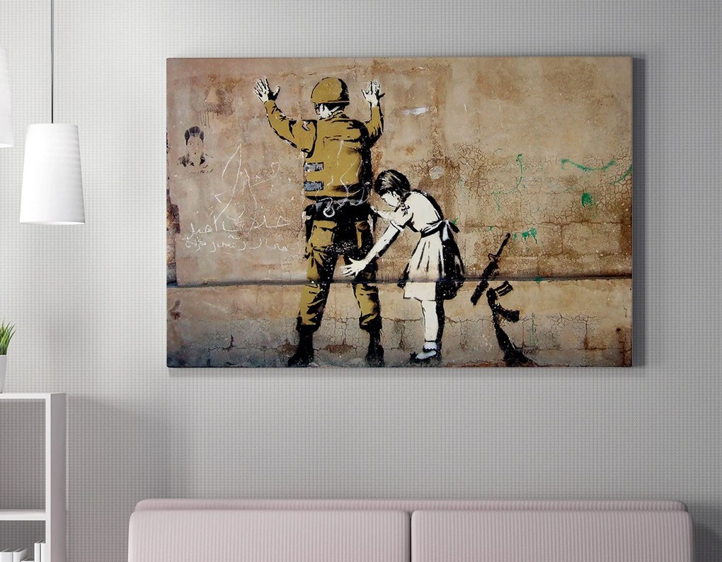 Pintura Decorativa em Tela WY14 – Multicolor – 50 x 70 cm