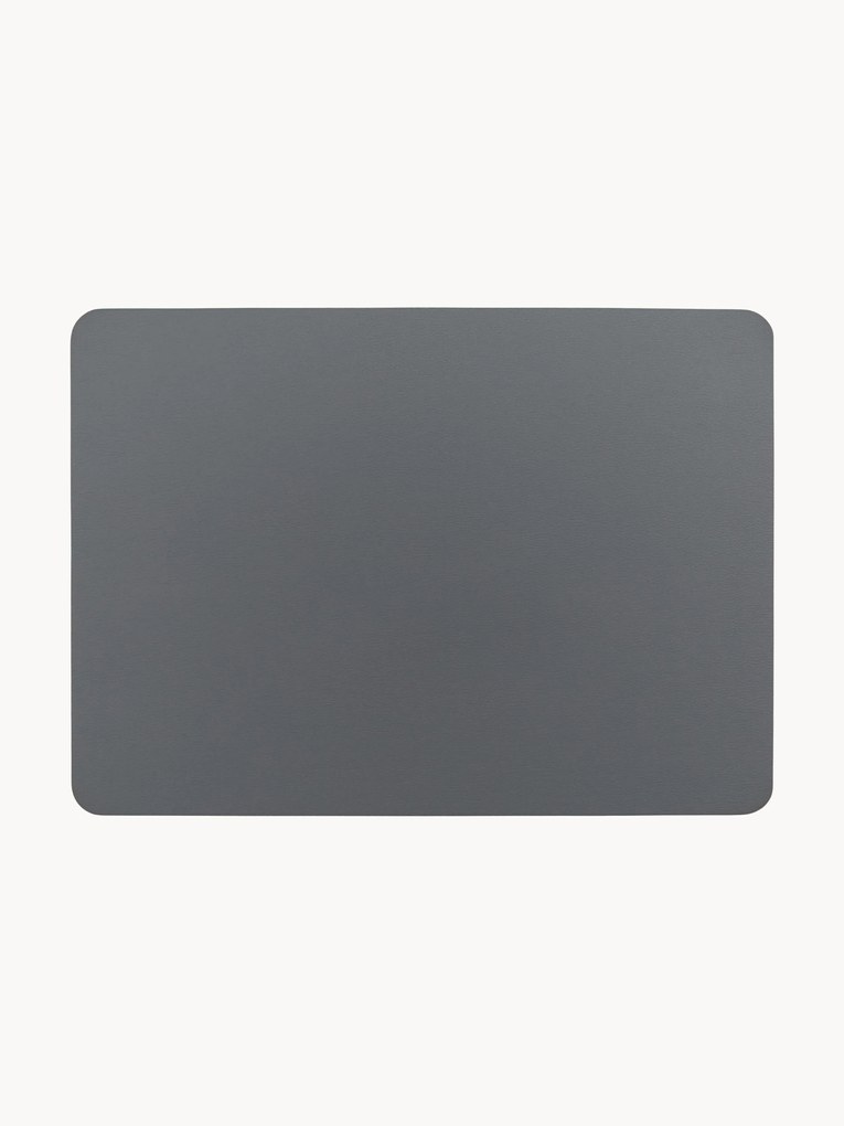 Individuais de mesa em couro sintético Pik, conjunto de 2