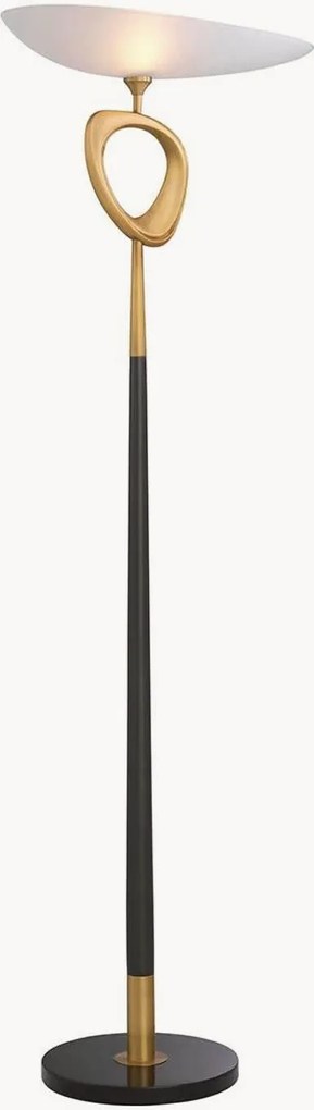 Candeeiro de pé em mármore artesanal Celine