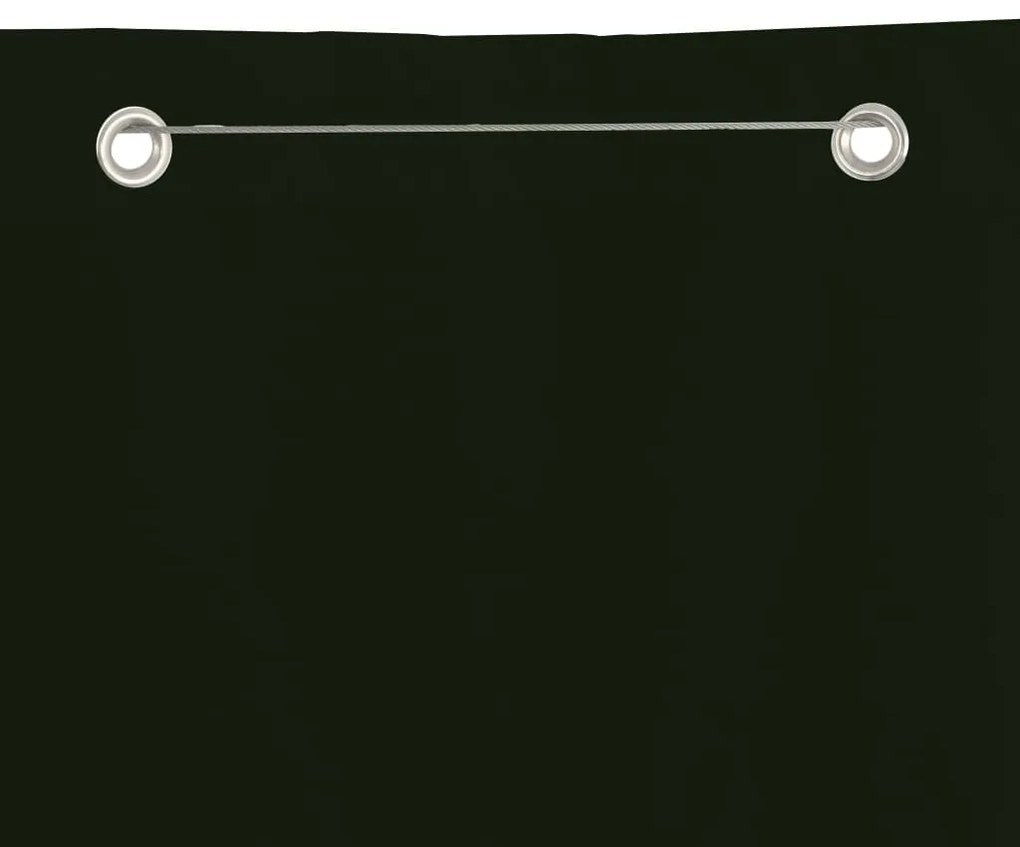 Tela de varanda 140x240 cm tecido oxford verde-escuro