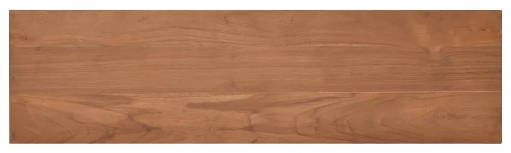 Móvel de TV 110x30x40 cm madeira de teca maciça
