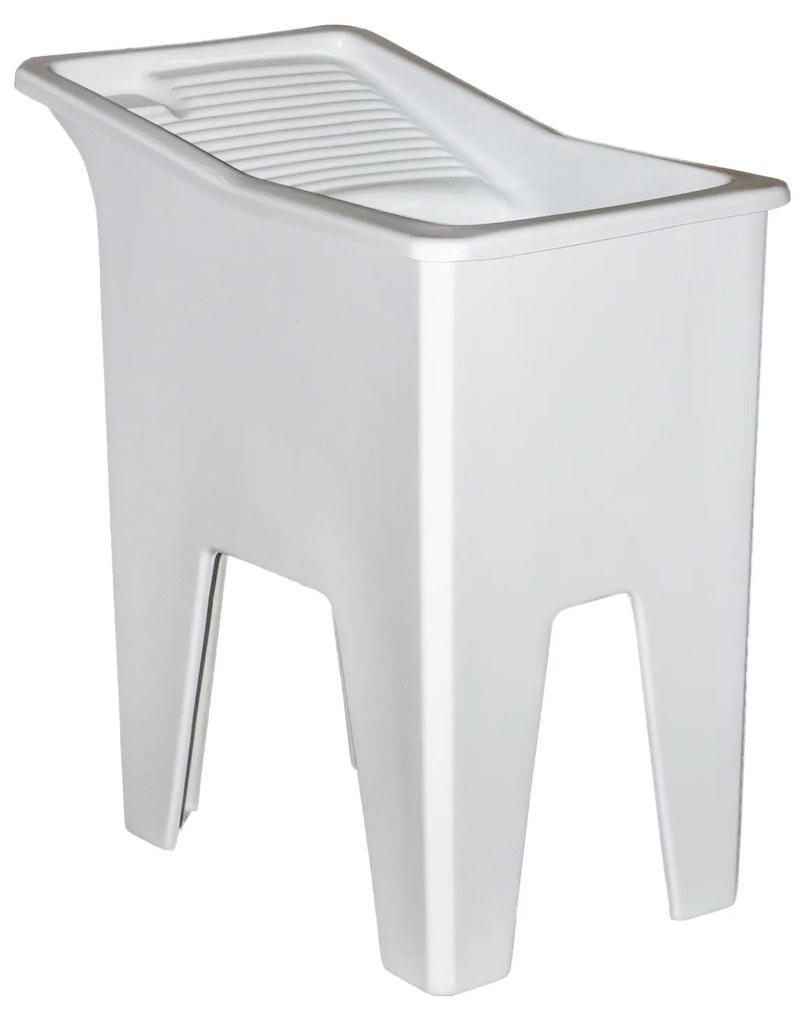 Tanque Lavar Roupa Fibra Branco N.1 70X45X75cm
