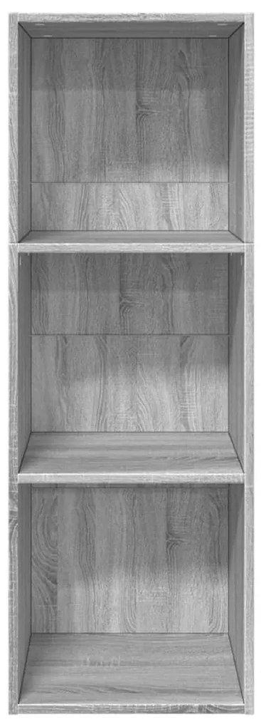 Estante 40x30x114 cm derivados de madeira cinzento sonoma