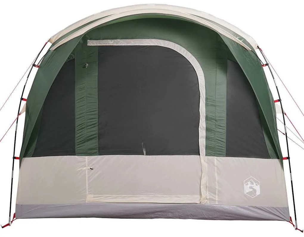 Tenda de campismo túnel para 3 pessoas impermeável verde
