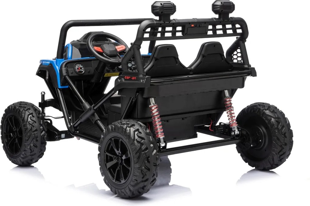 Carro elétrico para Crianças 3 a 8 anos, 12V 4x4 Buggy Sport OUTLAND, Rodas de espuma EVA, Controle remoto Azul