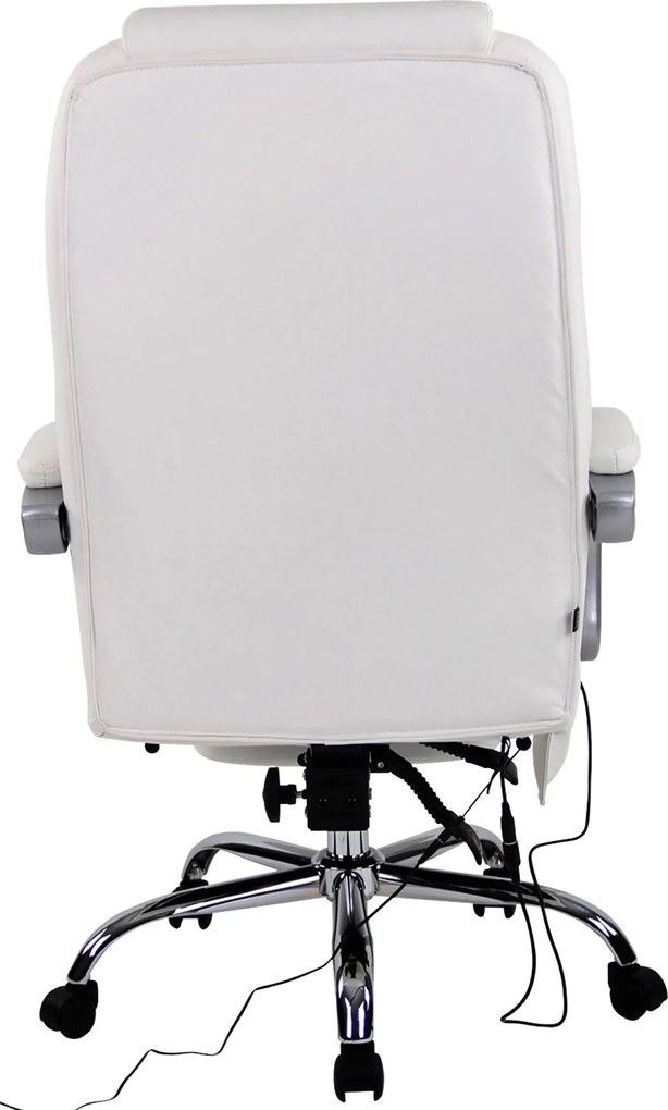 Cadeira de escritório Pacific Original com função de massagem branca