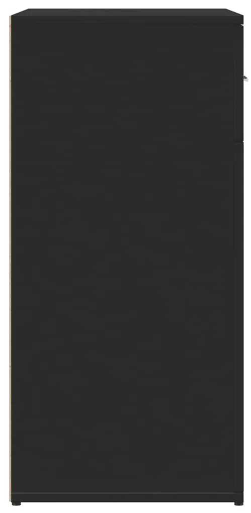 Aparador 79x38x80 cm derivados de madeira preto