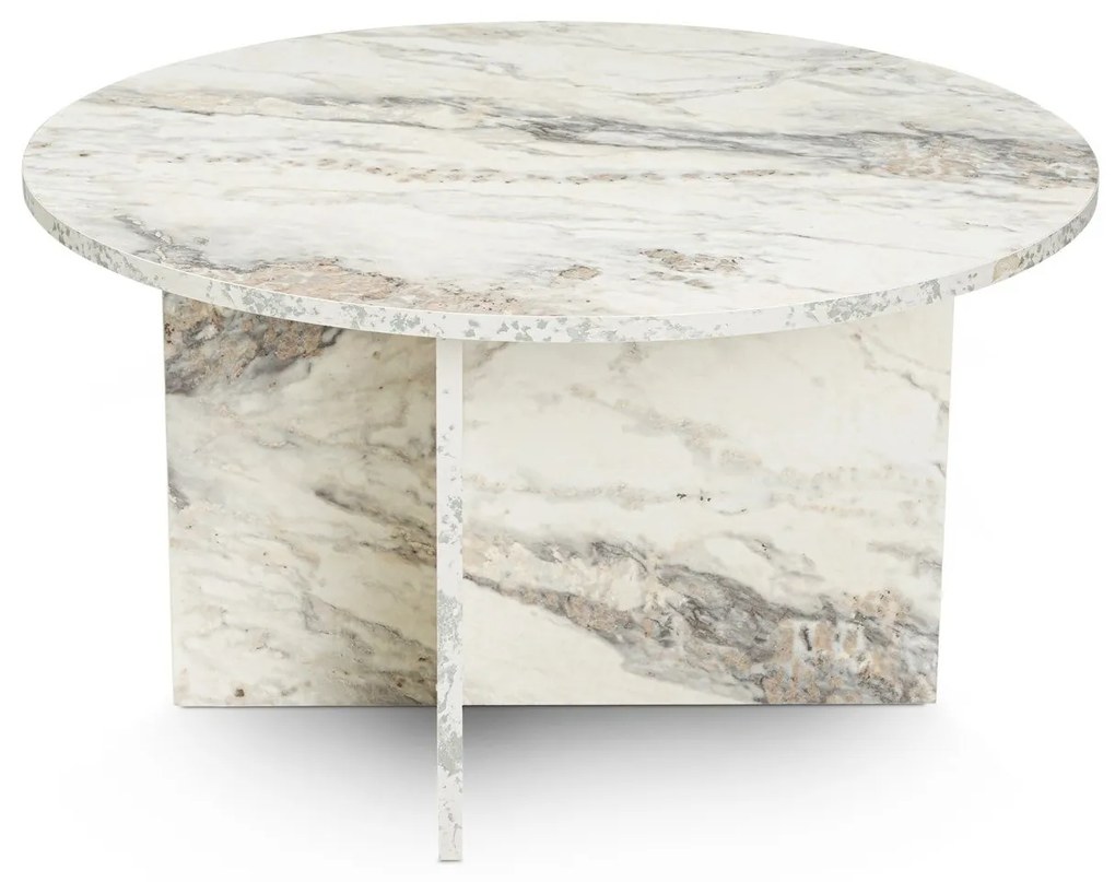 Mesa de Centro "Harmoni" – 80x80x45 cm, Design Moderno e Sofisticado