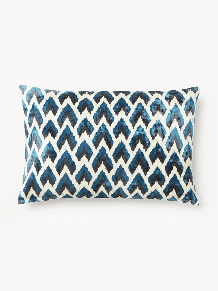 Capa de almofada em viscose com padrão jacquard tecido Heron