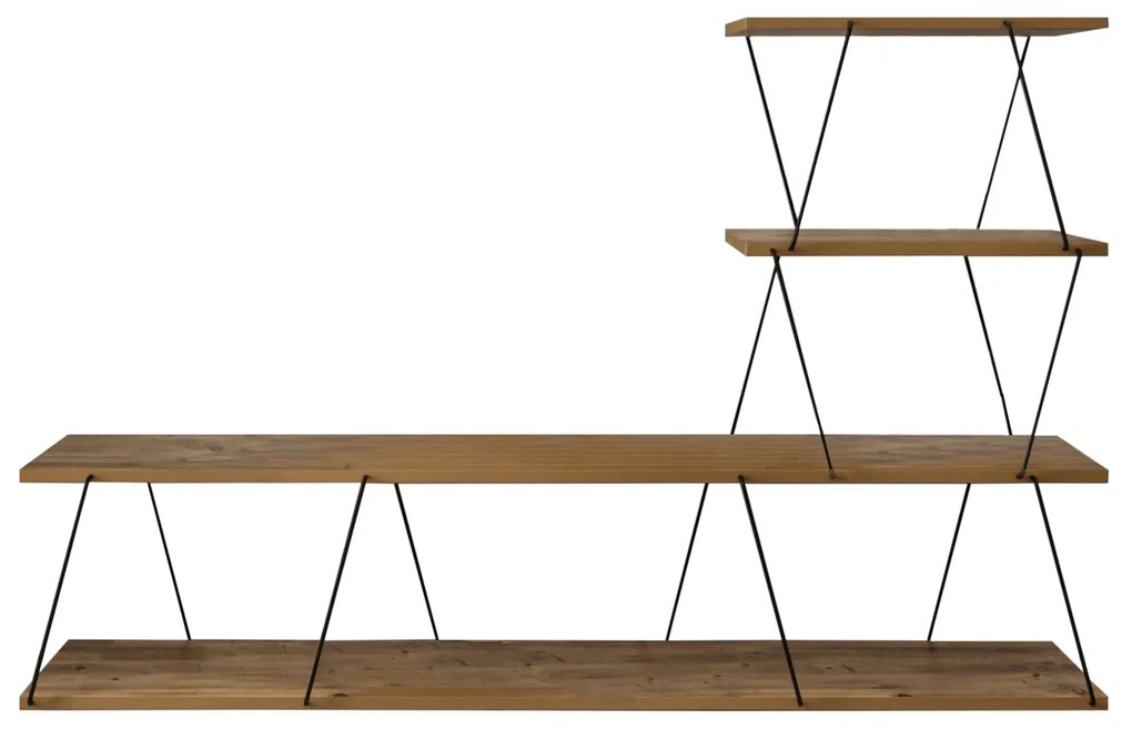 Móvel de TV Ilgaz – Pinho – 150 cm x 93 cm x 30 cm