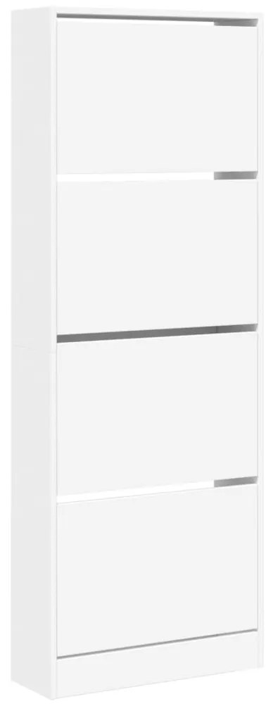 Sapateira 60x21x163,5 cm derivados de madeira branco