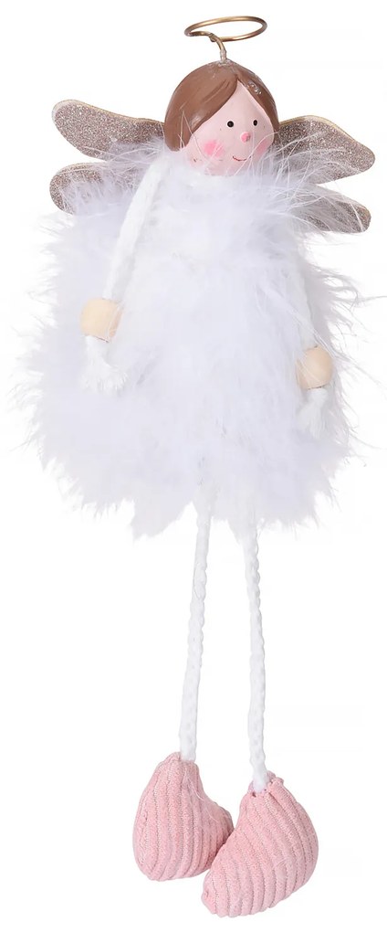 Anjo Com Vestido Branco 12CM