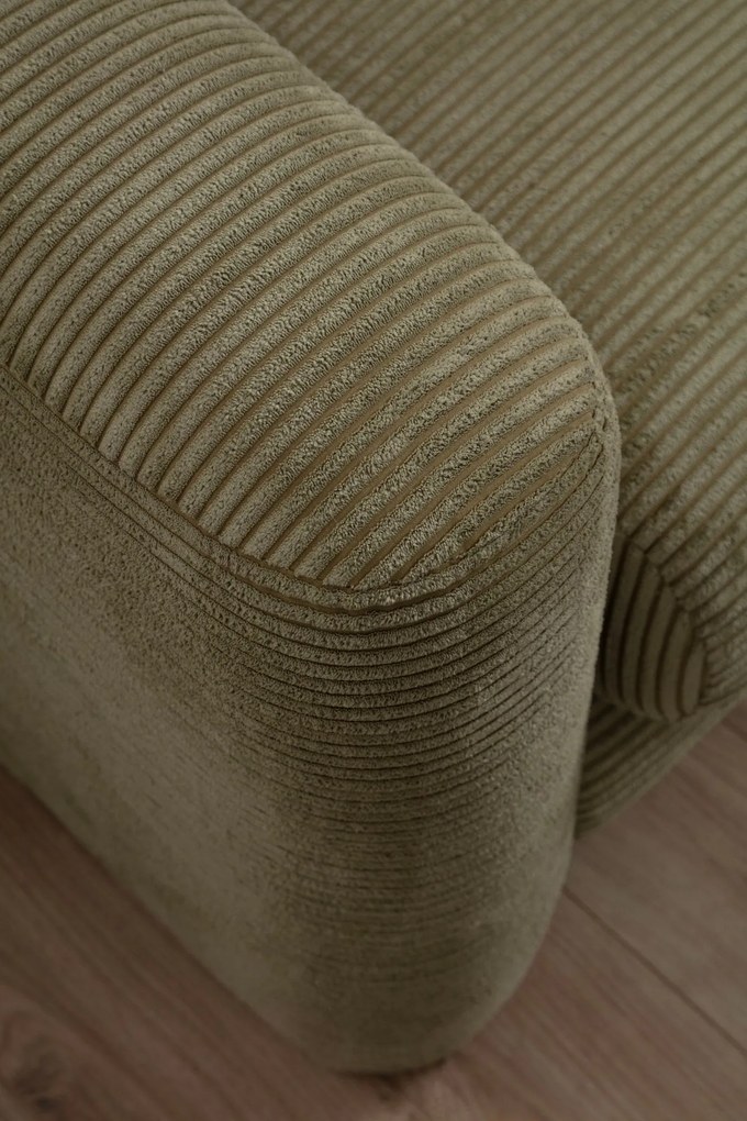 Sofá de 3 lugares Lily – Verde – 215x97x73 cm