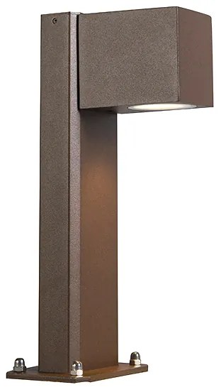 Candeeiro de chão inteligente para exterior castanho ferrugem 30 cm IP44 incl. WiFi GU10 - Baleno