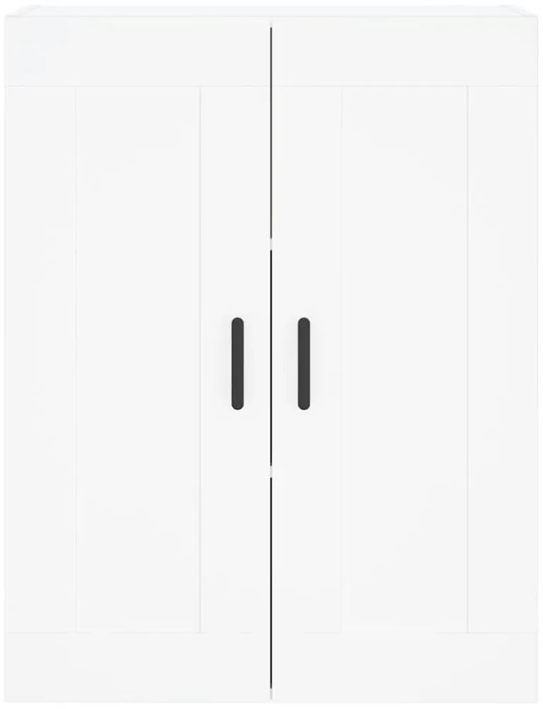 Móveis de parede 2 pcs derivados de madeira branco