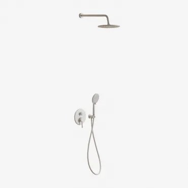 Coluna De Chuveiro Embutida Em Latão Orveta Branco - Sklum