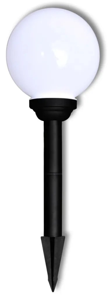 Candeeiros de exterior 3 pcs LED 20 cm com estacas de enterrar