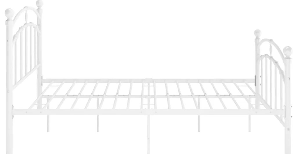 Estrutura de cama 120x200 cm metal branco