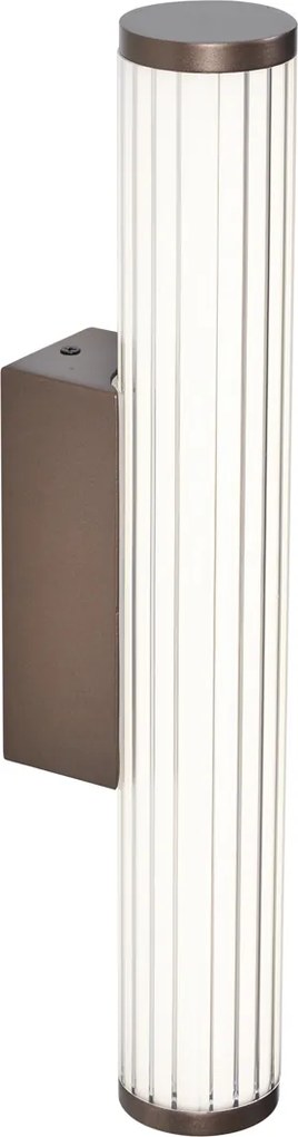 Candeeiro de parede retro bronze 40,4cm incl. LED IP44 - Coco