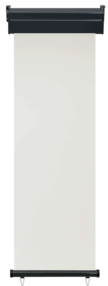 Toldo lateral para varanda 60x250 cm creme