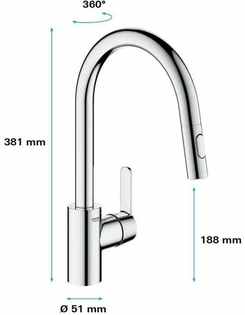 Torneira Monocomando Grohe 31484001