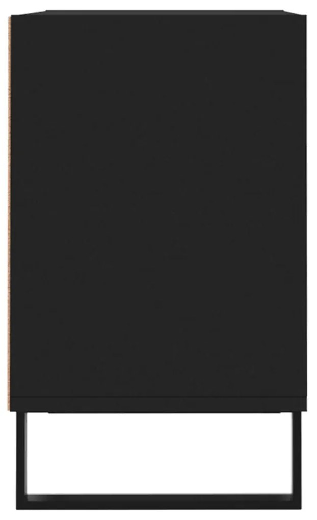 Móvel de TV 69,5x30x50 cm derivados de madeira preto
