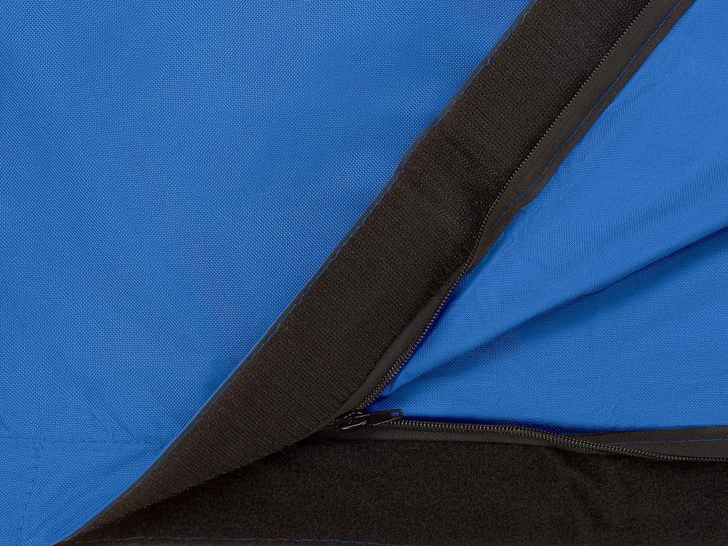 Pufe almofada XXL azul 180 x 230 cm FUZZY Beliani
