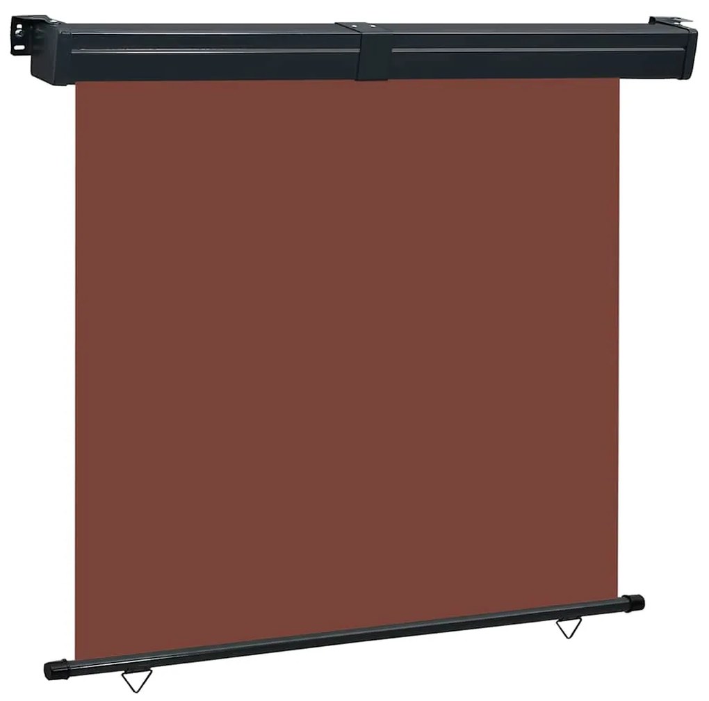 Toldo lateral para varanda 175x250 cm castanho