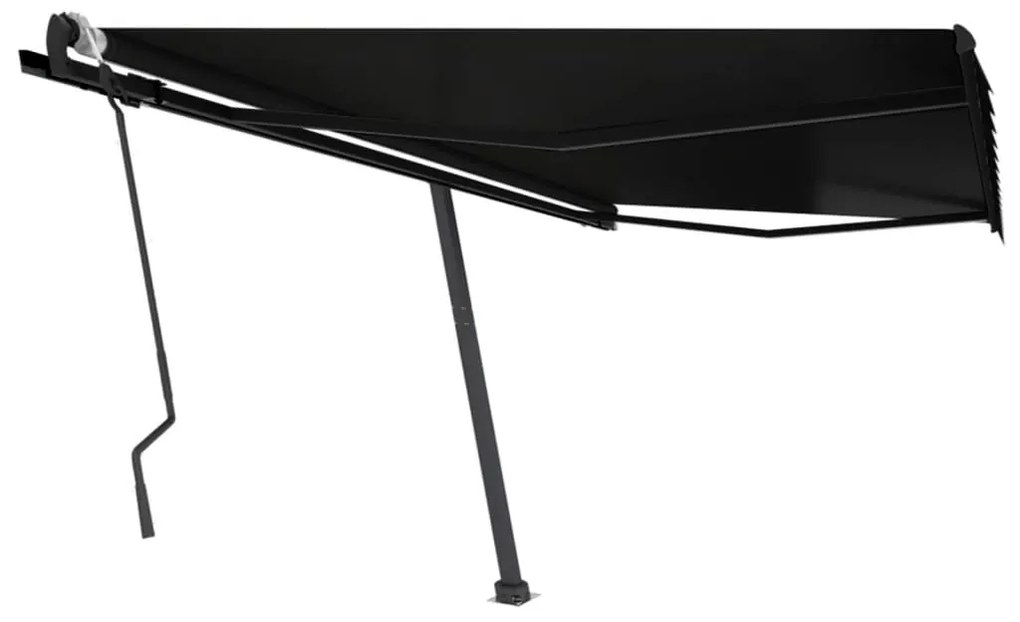 Toldo retrátil manual independente 450x300 cm antracite