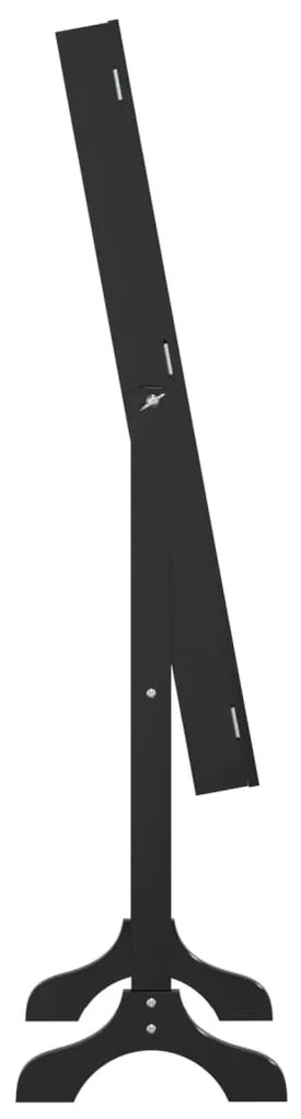 Espelho de pé 34x37x146 cm preto