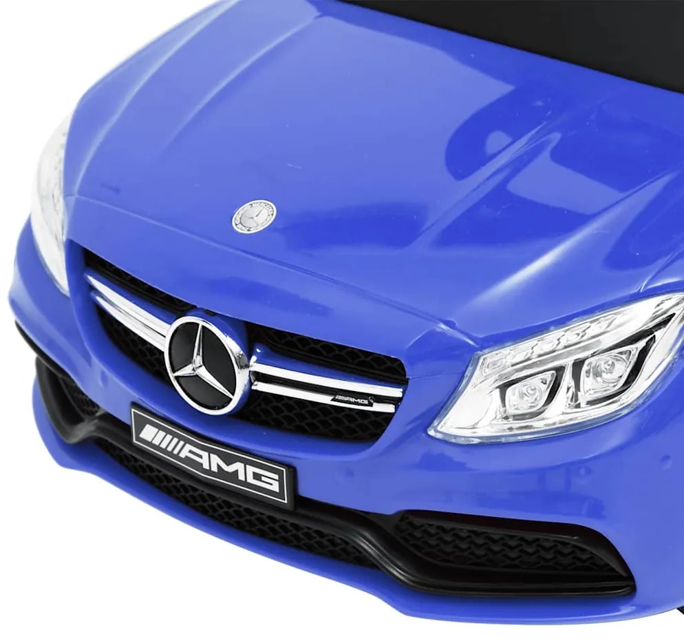 Carro infantil de empurrar Mercedes-Benz C63 azul