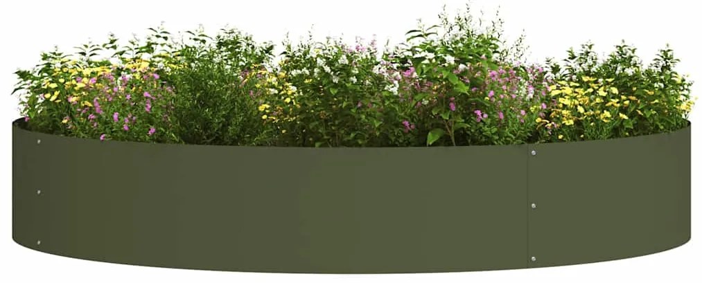 Plantadeira Verde-Azeitona Verde-azeitona Metal Grande Durável