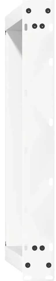 Pés para mesa de centro em formato de U, 2 peças, branco, 60x(30-31) c
