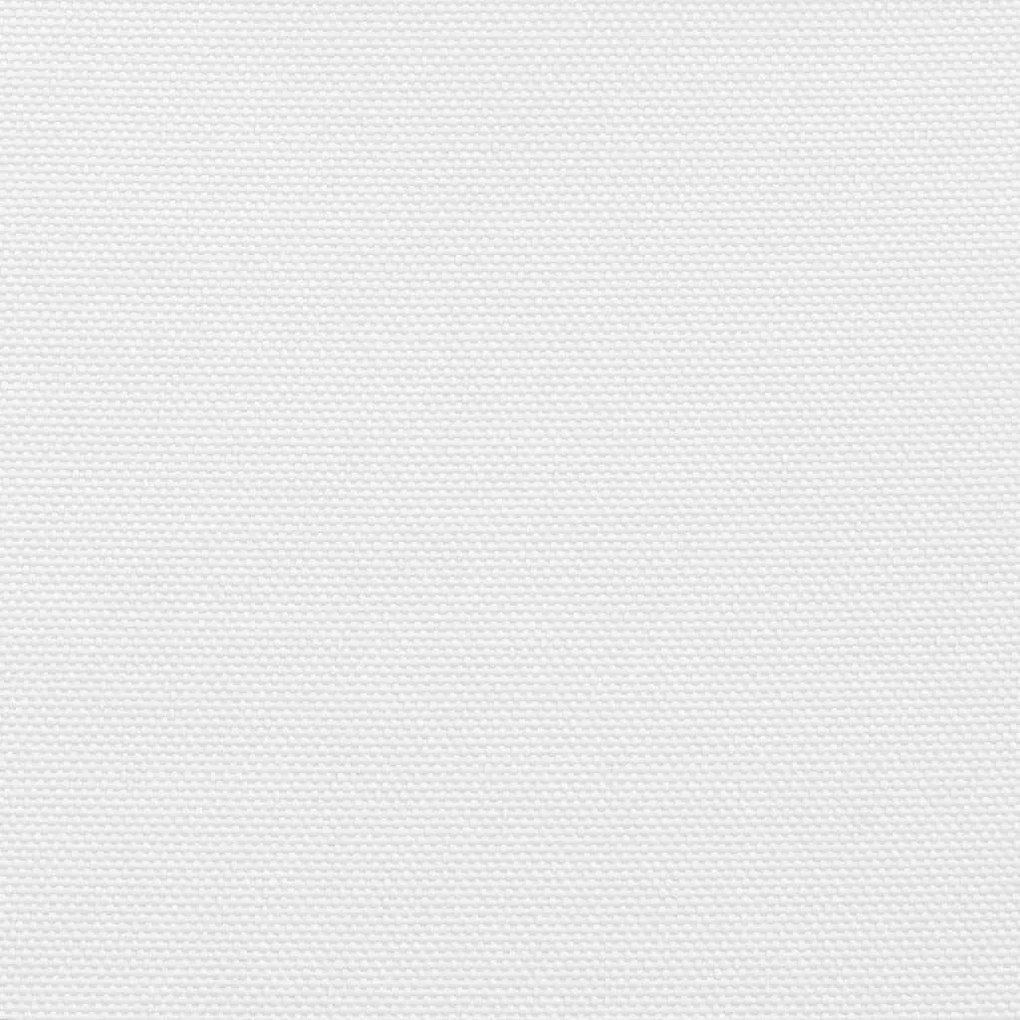 Para-sol estilo vela 2x2x2 m oxford 100% poliéster branco