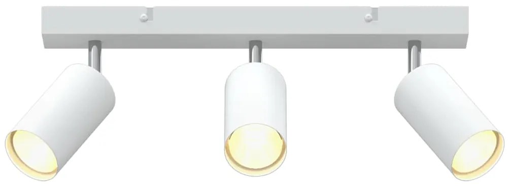 Spotlight de Teto 3 Via Ajustável Branca GU10