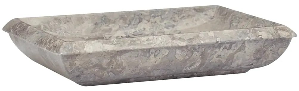Lavatório 50x35x10 cm mármore cinzento