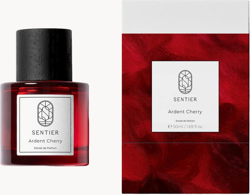 Extrato de perfume Ardent Cherry (gengibre, noz-moscada e flor de cerejeira)