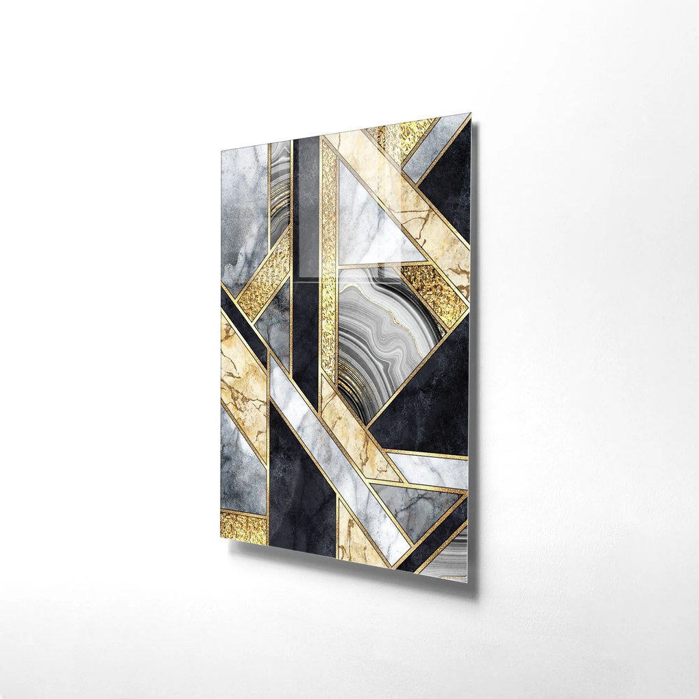 Pintura Decorativa em Vidro Temperado UV-033 – Multicolor – 70 x 100 c