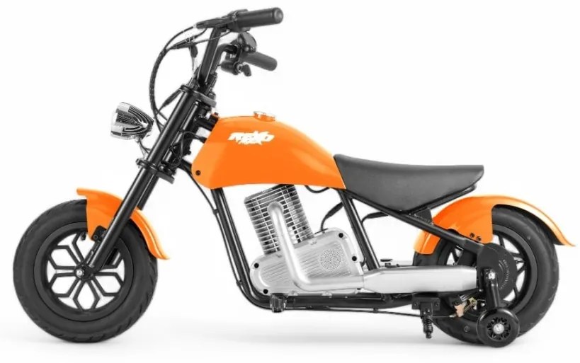 Mini Harley elétrica para crianças 200W REXO 36V Laranja