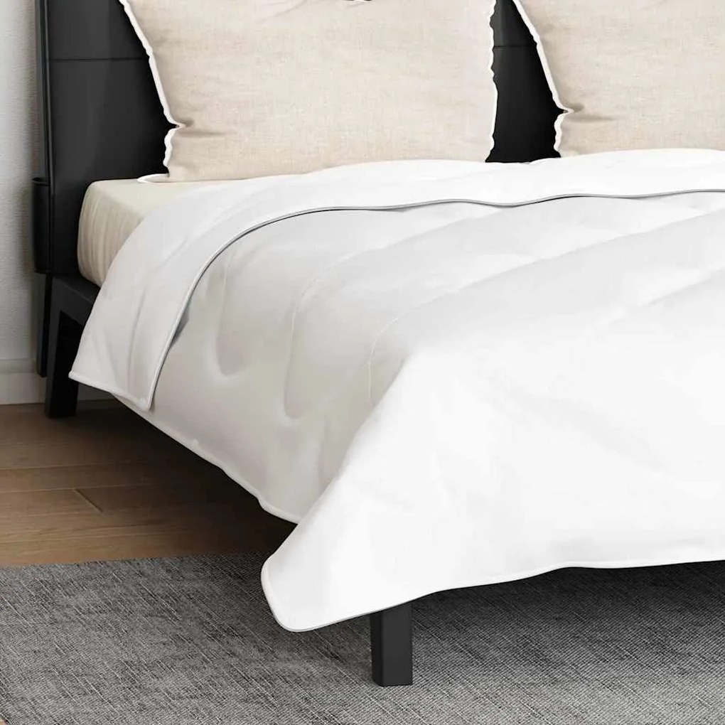 Edredão Outros com travesseiro 3 pcs Branco 240 x 220 cm Microfibra