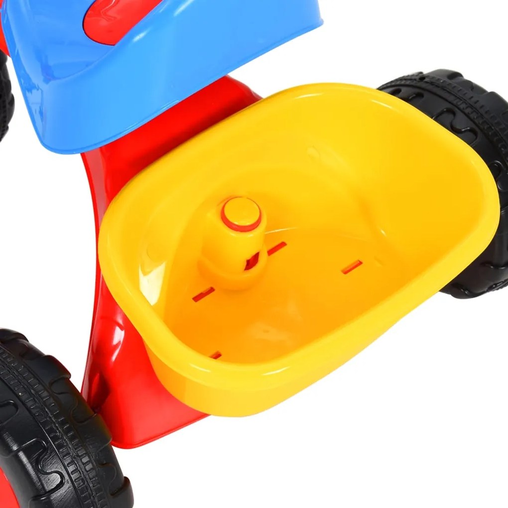 Triciclo para crianças multicolor