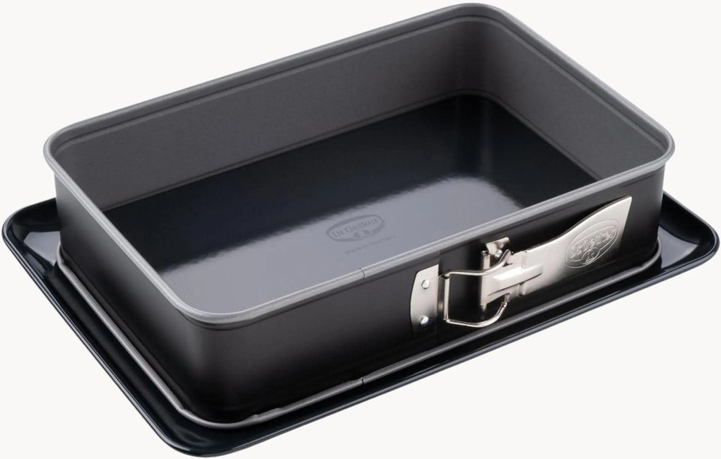 Forma com fundo amovível de esmalte e aro antiaderente Night